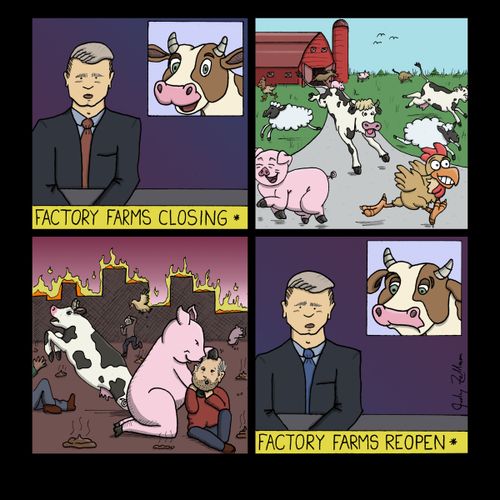 Factory Farms Closing. . . Factory Farms Reopen
