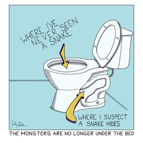 The monsters are no longer under the bed