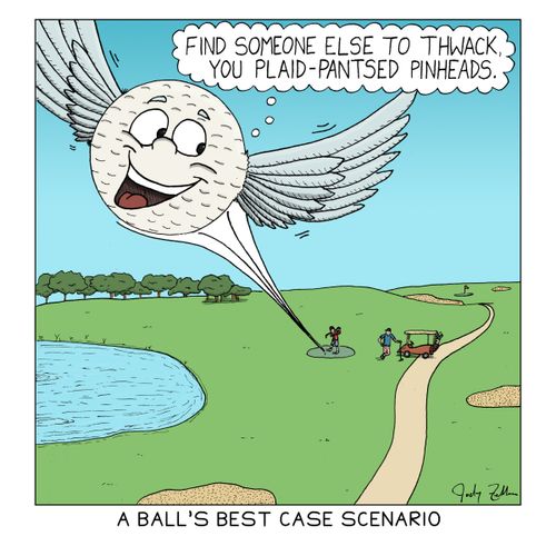 A ball's best case scenario.