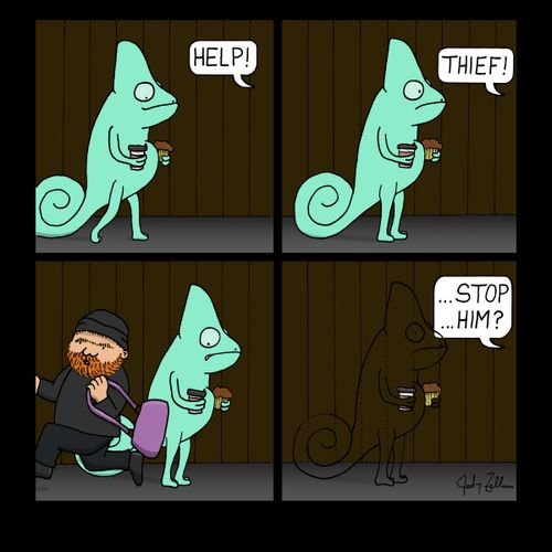 Chameleon thief.