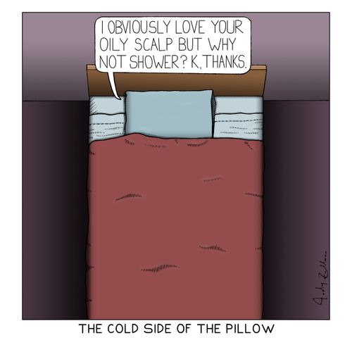 The Cold Side of Pillow