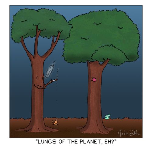 "Lungs of the Planet, Eh?"