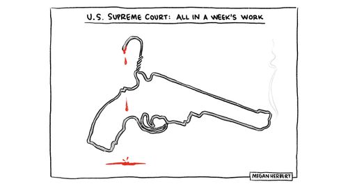 U.S. Supreme Court: All in a week's work.