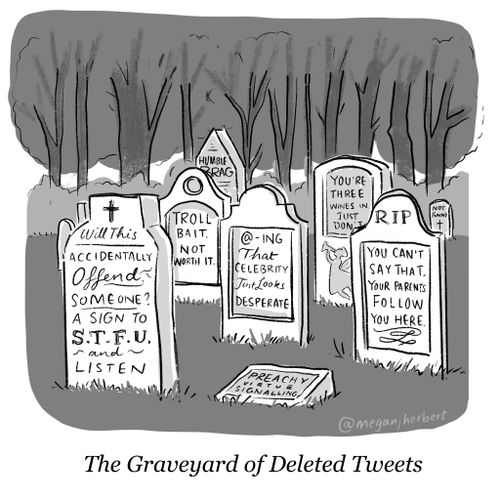 The Graveyard of Deleted Tweets