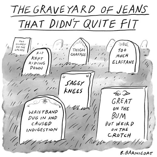 The Graveyard of Jeans That Didn't Quite Fit
