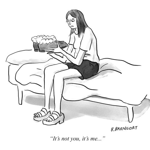 "It's not you, it's me..."