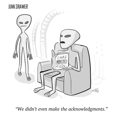 "We didn't even make the acknowledgements." 