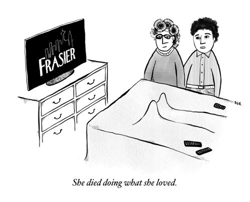 "She died doing what she loved."