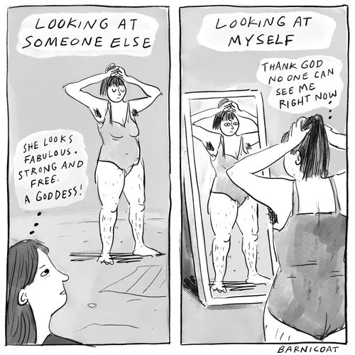 Looking at Someone Else....Looking at Myself.