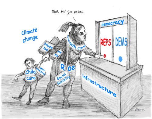 "Yeah, but gas prices."