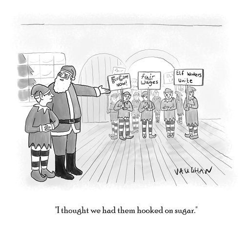 "I thought we had them hooked on sugar."