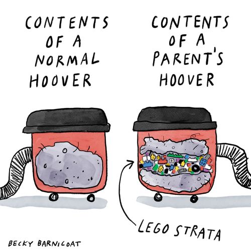 Content of a parent's hoover