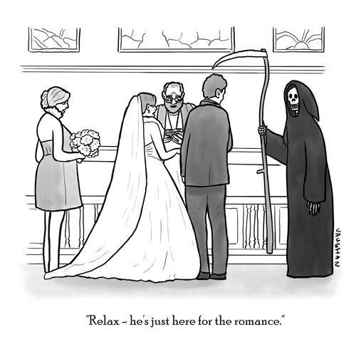 "Relax - he's just here for the romance."
