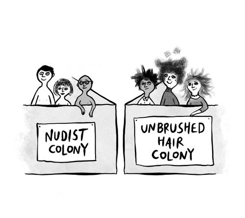 Nudist Colony/Unbrushed Hair Colony
