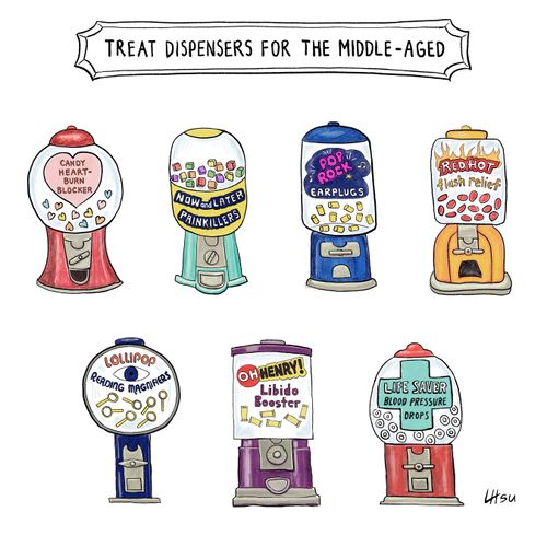 Treat Dispensers for the Middle-Aged