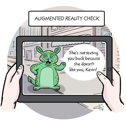 Augmented reality check