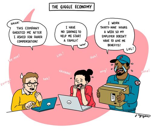 The giggle economy