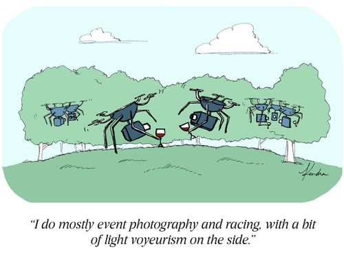"I do mostly event photography and racing, with a bit of light voyeurism on the side."