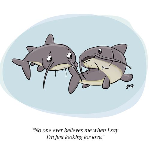 "No one ever believes me when I say I'm just looking for love."