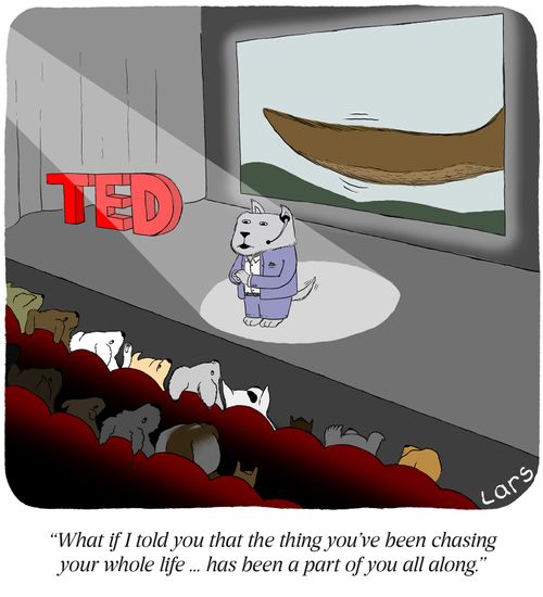 "What if I told you that the thing you've been chasing your whole life... has been a part of you all along."