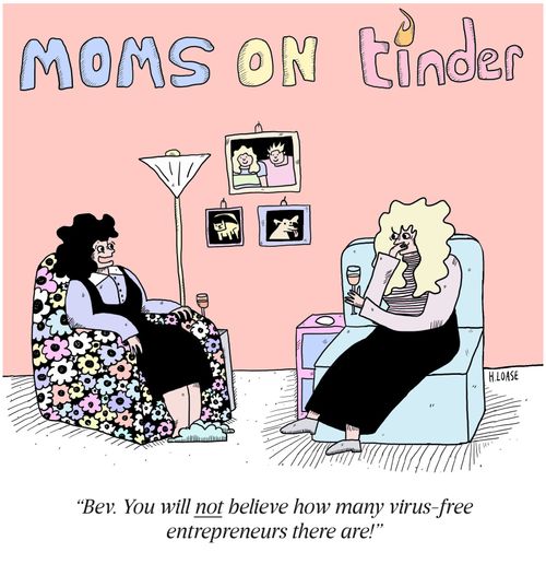 Moms on tinder