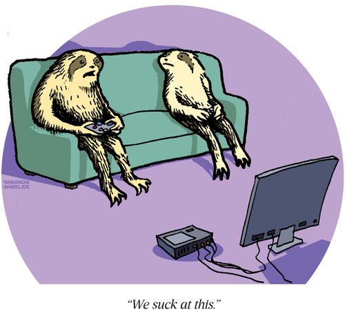 "We suck at this."