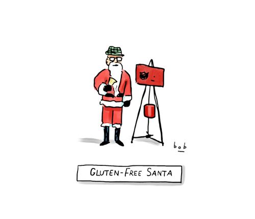 Gluten-free Santa