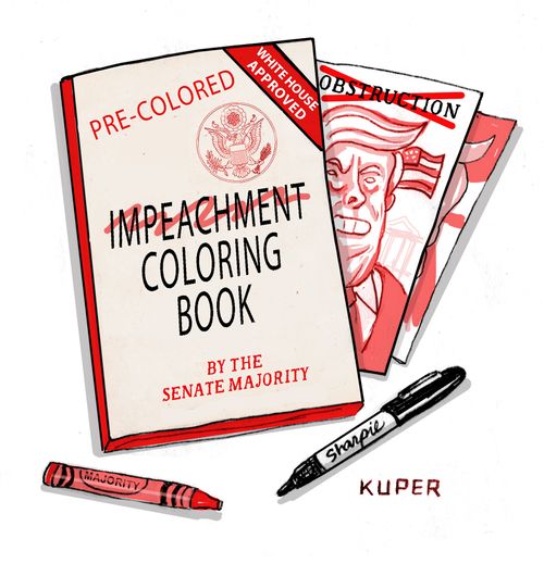Impeachment Coloring Book