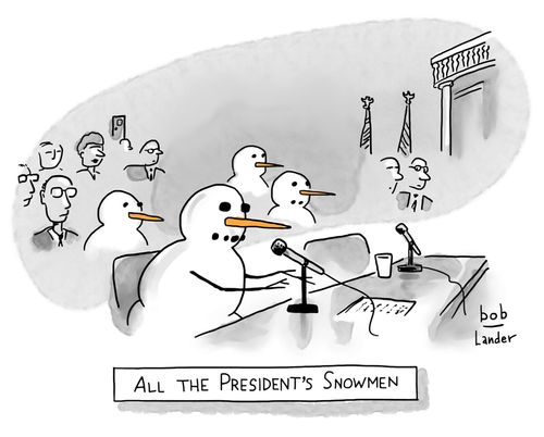 All the President's Snowmen