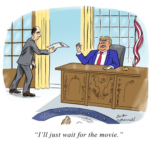 "I'll just wait for the movie."
