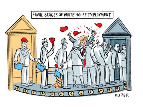 Final Stages Of White House Employment