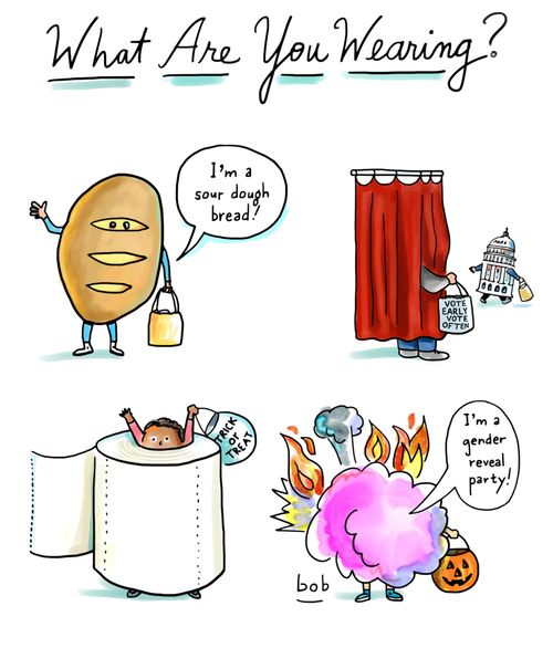 Trick or Treaters: What ARE you wearing?
