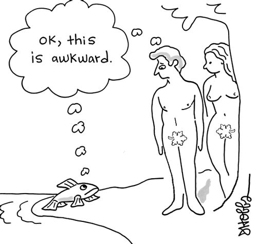 "Ok, this is awkward."