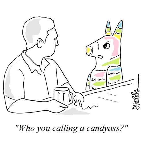 "Who you calling a candya**?"