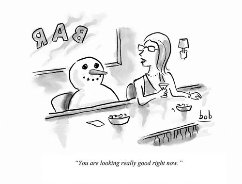 "You are looking really good right now."