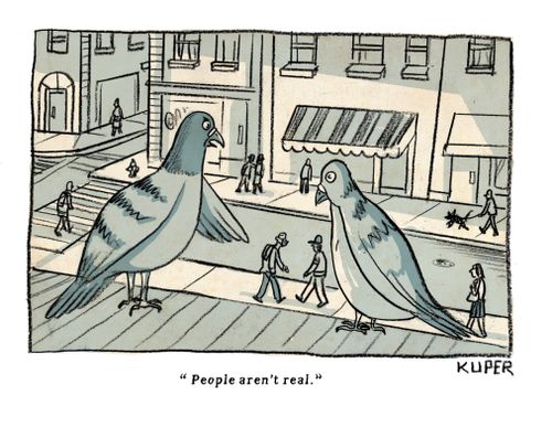 "People aren't real."