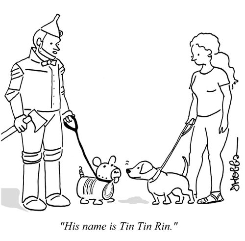"His name is Tin Tin Rin."