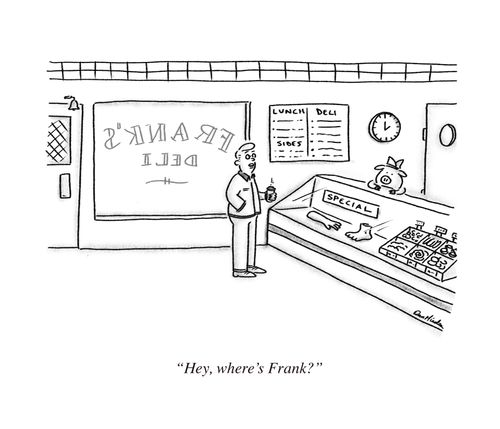 "Hey, where's Frank?"