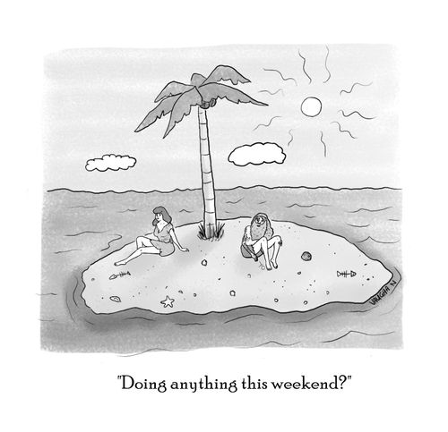"Doing anything this weekend?"