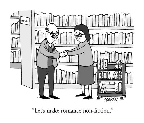"Let's make romance non-fiction."