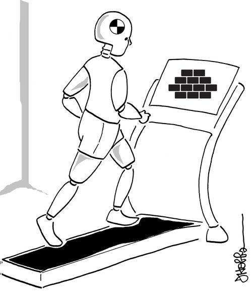 Crash Test Dummy's Running Machine