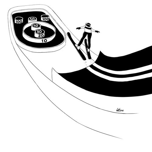 Ski-ball.