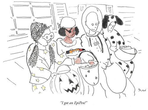 "I got an EpiPen!"