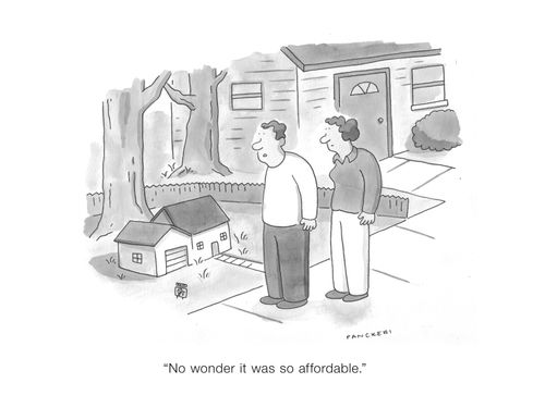"No wonder it was so affordable."