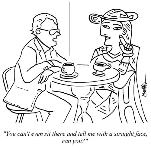 "You can't even sit there and tell me with a straight face, can you?"