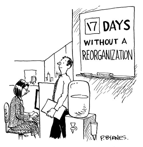 17 Days Without a Reorganization