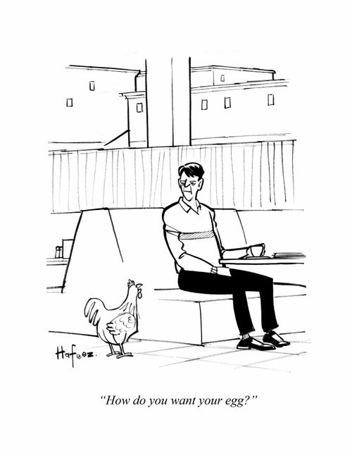 "How do you want your egg?"