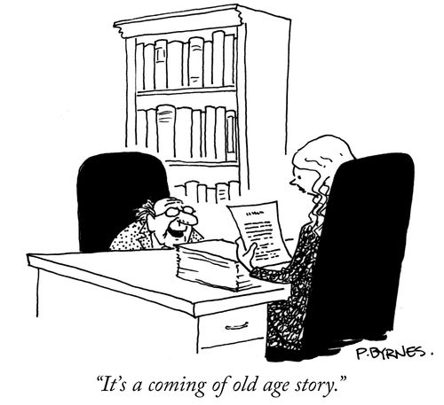 "It's a coming of old age story."
