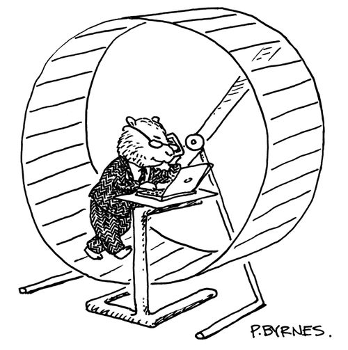 The Office Hamster Wheel
