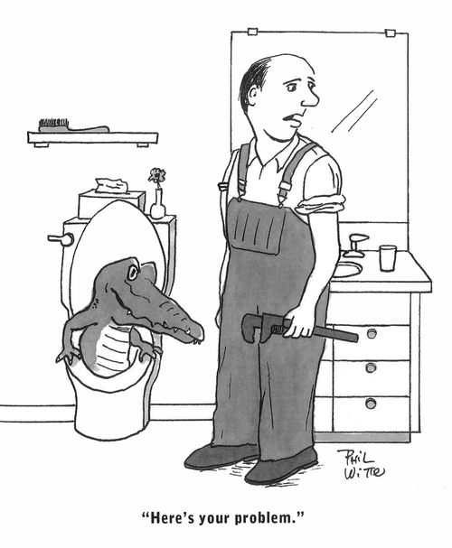 "Here's your problem."